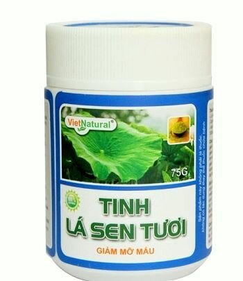 tinh la sen, tinh lá sen tươi, tinh la sen tuoi, la sen tuoi, tinh chat la sen