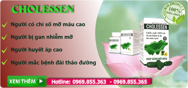 cholessen giúp giảm mỡ máu